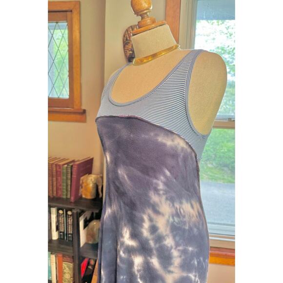 Handmade Upcycled Tie Dye Summer Sun Dress by Jeorjia Shea - Picture 5 of 10